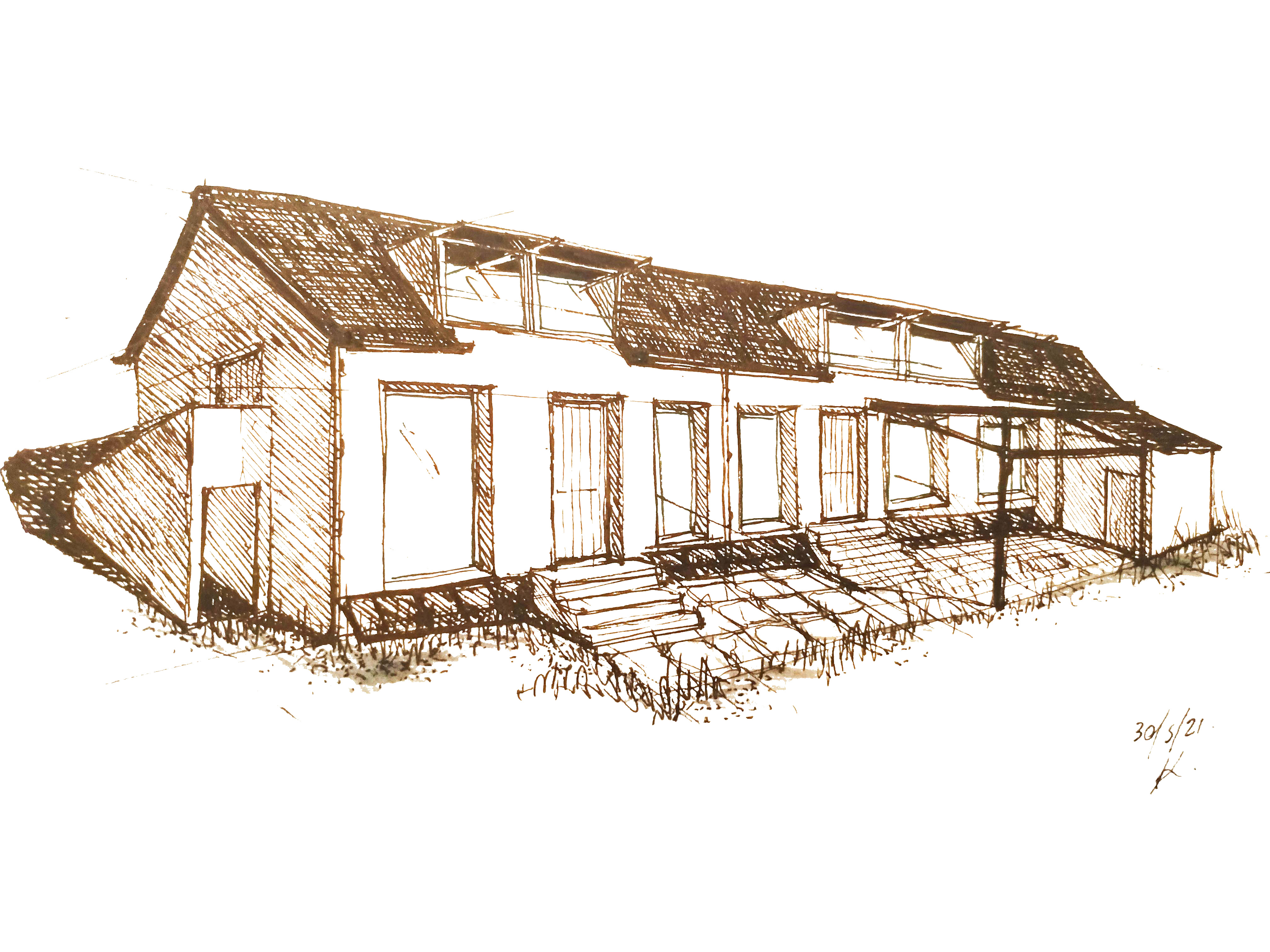 Maison Morvan_croquis