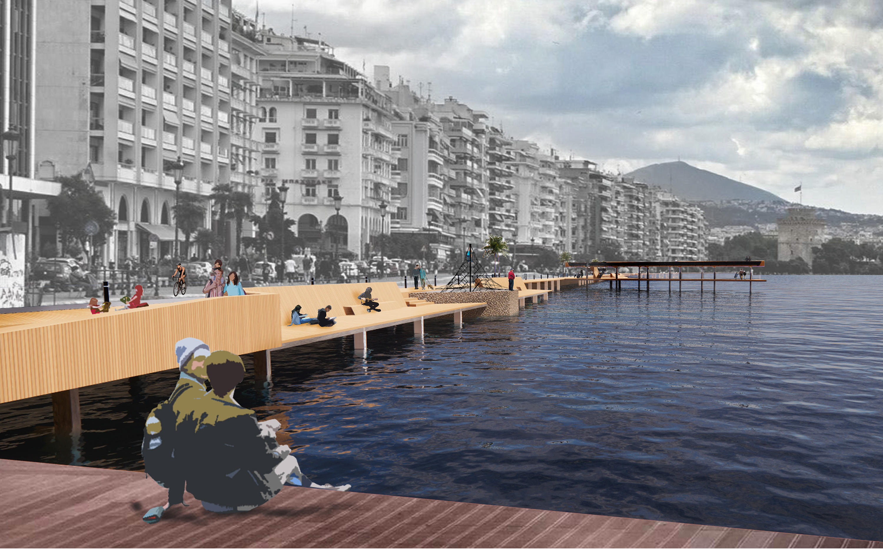 Concours thessalonique_perspective Eleutherias